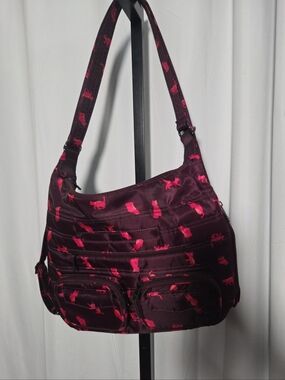 Lug Zipliner - Cats Orchid Bcakpack Tote